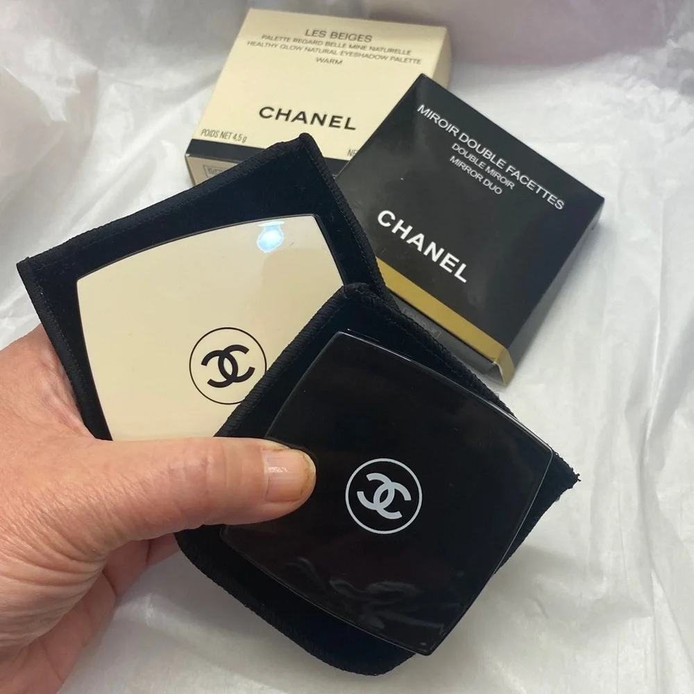 CHANEL Les Beiges—WARM Natural Eyeshadow and Mirror Set